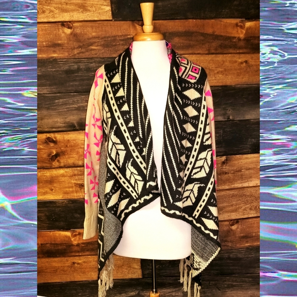 Open Front Cardigan
